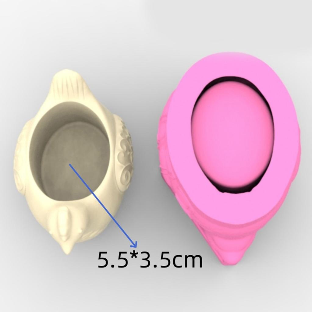 Многофункциональная силиконовая ваза в форме курицы, формы для суккулентных растений и креативного декора для дома