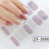 Трехмерная водонепроницаемая не требующая глажки гелевая пленка для ногтей полная наклейка весенне-летняя пленка для ногтей бумага пленка для ногтей бумага
