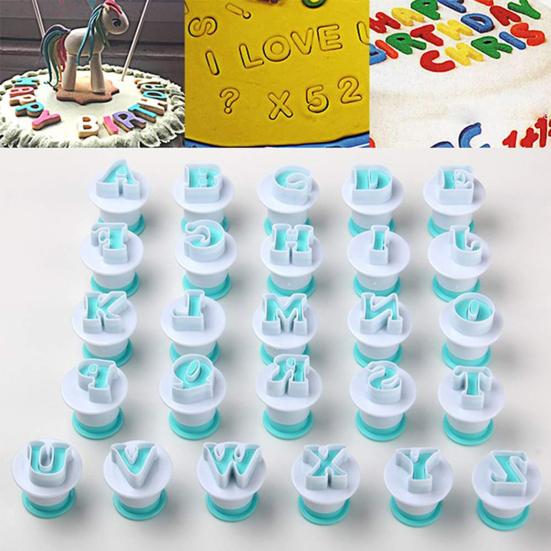10/26 шт., форма для торта, форма буквы, экологически чистая форма для выпечки «сделай сам», форма для печенья