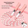 Adjustable Children's Bamboo Bead Jump Rope for Kindergarten and School Sports