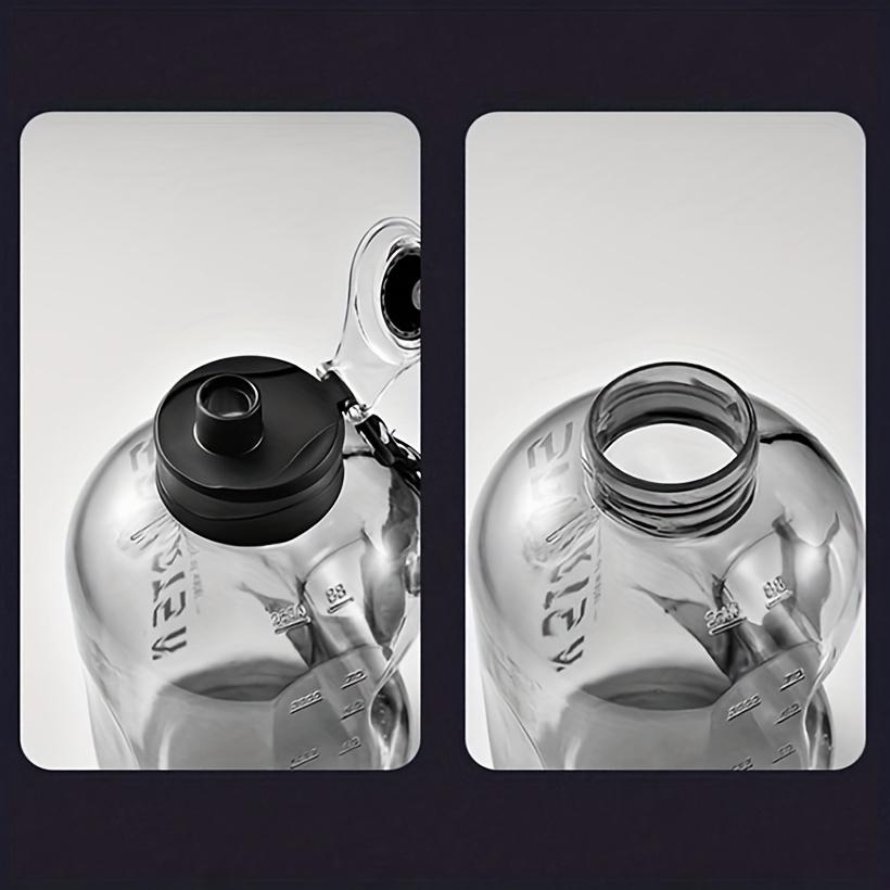 1700 мл портативная бутылка для воды большой емкости с точными весами, подходит для занятий спортом на открытом воздухе, фитнеса, езды на велосипеде и занятий в тренажерном зале для мужчин и женщин