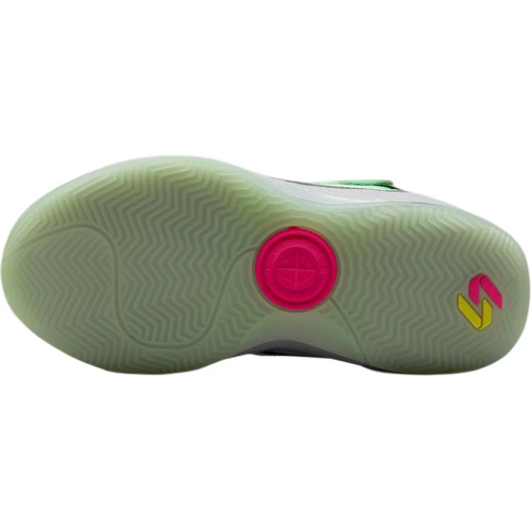 Jordan Luka 4 Удобные Универсальные Нескользящие Прочные Низкие Детские Баскетбольные Кроссовки Детские баскетбольные кроссовки Зеленый HJ5226-300