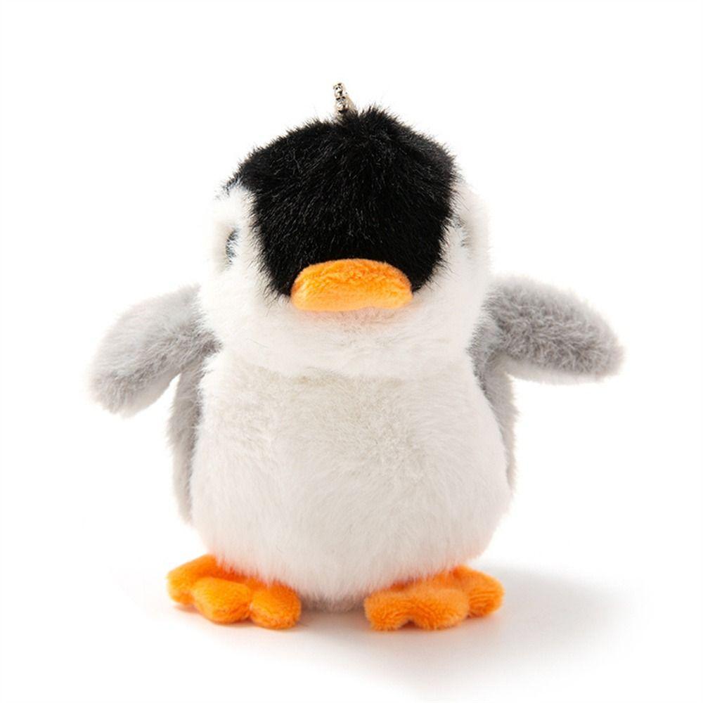 Брелок для сумки с мультяшным животным, куклой-пингвином, кулоном, плюшевой игрушкой-пингвином, плюшевым брелоком в виде пингвина