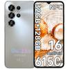 DOOGEE NOTE56XPRO Смартфон на Android 16, 32 ГБ ОЗУ + 128 ГБ ПЗУ / 2 ТБ Смартфон, Смартфон 6150 мАч, Тонкий 8,45 мм, 6,56-дюймовый HD+ Дисплей, 13 МП + 8 МП, NFC / Gemini AI