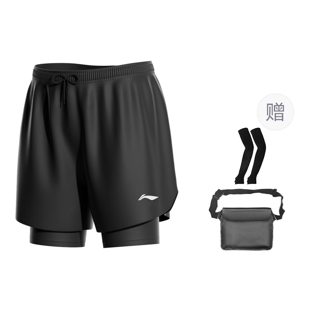 Спортивные шорты Li Ning Унисекс Черные AAPR505-1