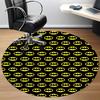 1pc Batman Office Round Area Rug, Under Office Chairs Bedroom Living Room Home Decor, Room Deco, Available in Various Sizes101