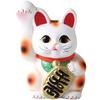 Lucky Lucky W10 X X Lucky Tokoname Made In Japan Ale-net Cat, Cat, D7.5 H13.5cm, Cat, No. 4, Calico, Ceramic, Ware,