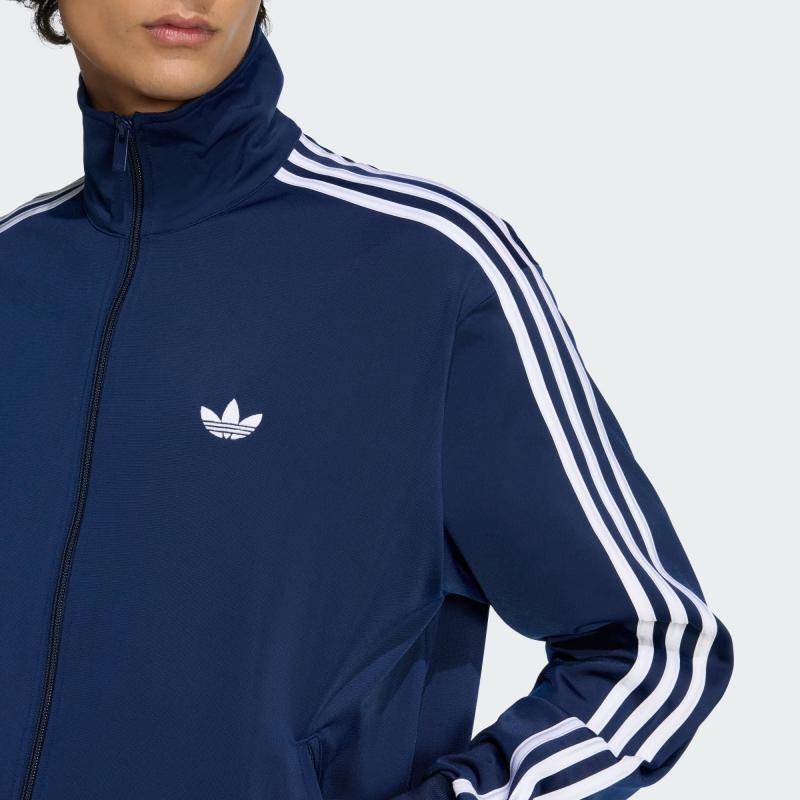 adidas Originals Firebird Adicolor Спортивная серия Удобная Свободный крой Полосатая куртка Унисекс Куртка KD8313