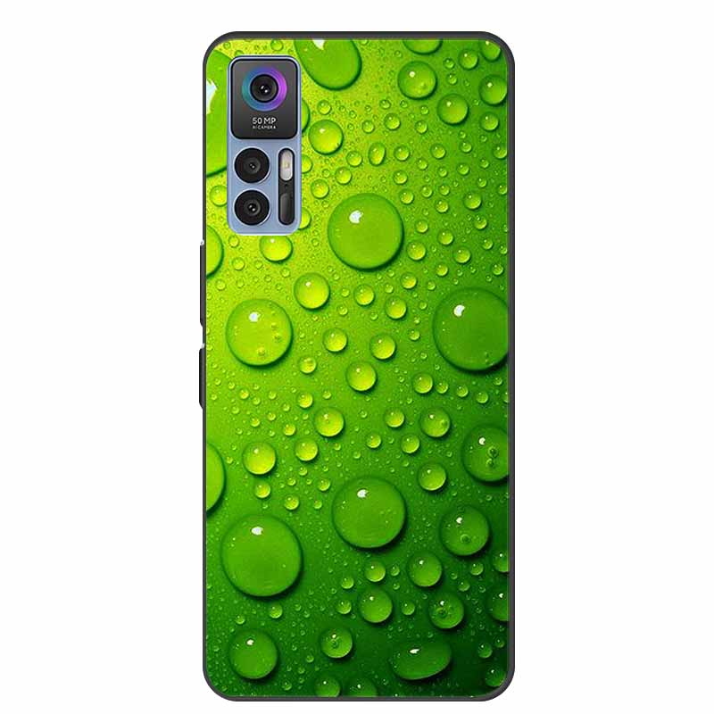 Для TCL 30 Plus Чехол Роскошный Мягкий Силиконовый Задний Чехол Чехол для Телефона для TCL 30 SE Чехол TCL 30 5G для TCL 30+ Защитный Чехол T676J Fundas