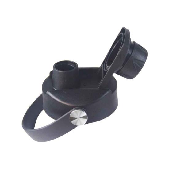 Крышка чашки с широким горлышком на 32 унции Легко чистящаяся Изолированная крышка чашки Сменная крышка с носиком пищевого качества с гибкой ручкой для гидроколбы