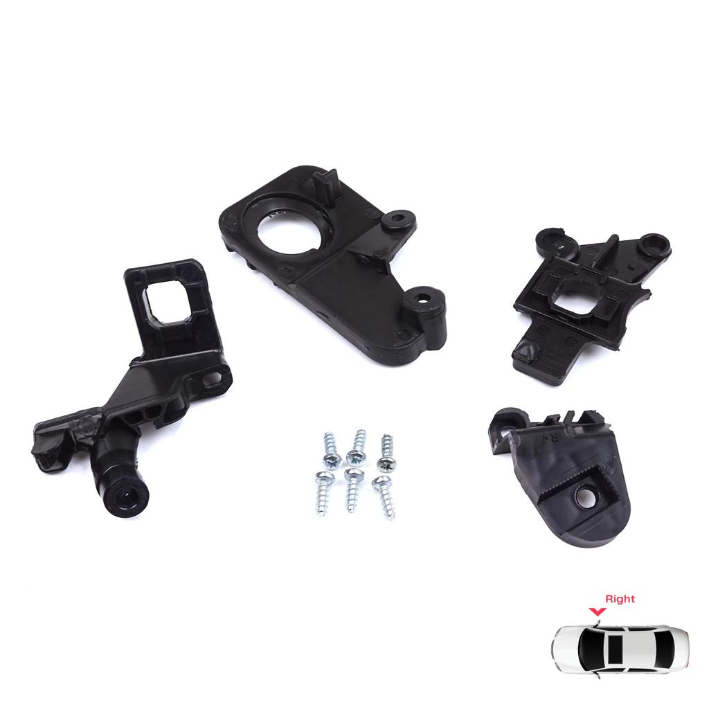BHL576-2 Комплект кронштейнов для крепления фары, правая сторона для Citroen C5 MK2 MK3 RD TD RW X7 2008-2017 6212F1