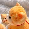 Творческий Lucky Cat Милый Рыжий Кот Медленно Отскакивающая Игрушка С Мягкой Глиной Для Сжимания Декомпрессии Детский Подарочный Украшение Игрушка