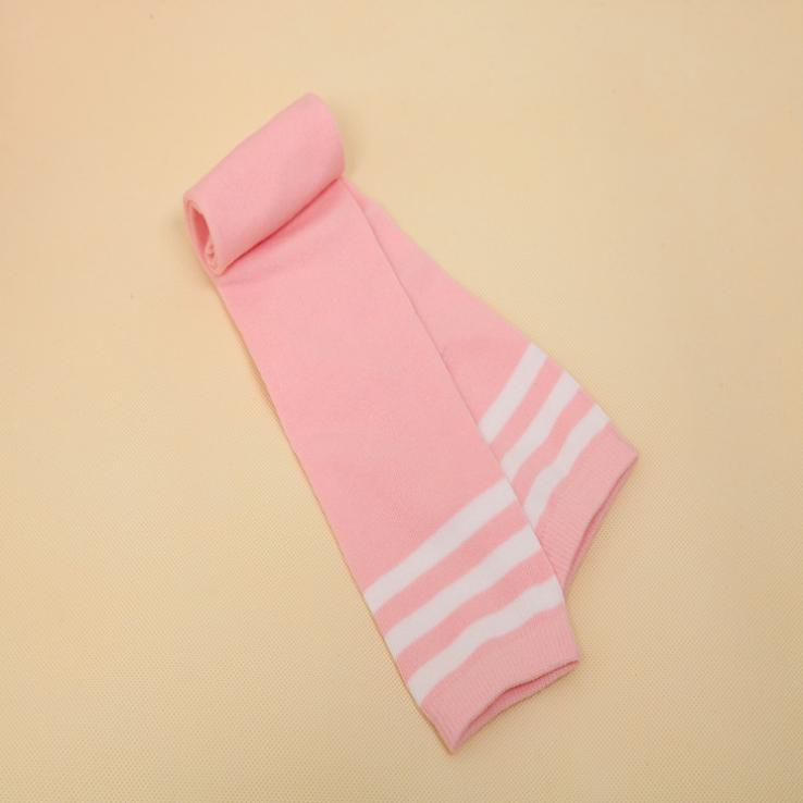 Kids Knee High Socks Girls Boys Football Stripes Cotton Sports School Socks
