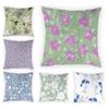 Floral Home Decoration Bedroom Retro Nordic Pillowcase Creative Cushion Cover Art Decoration Sofa Upholstered Pillowcase
