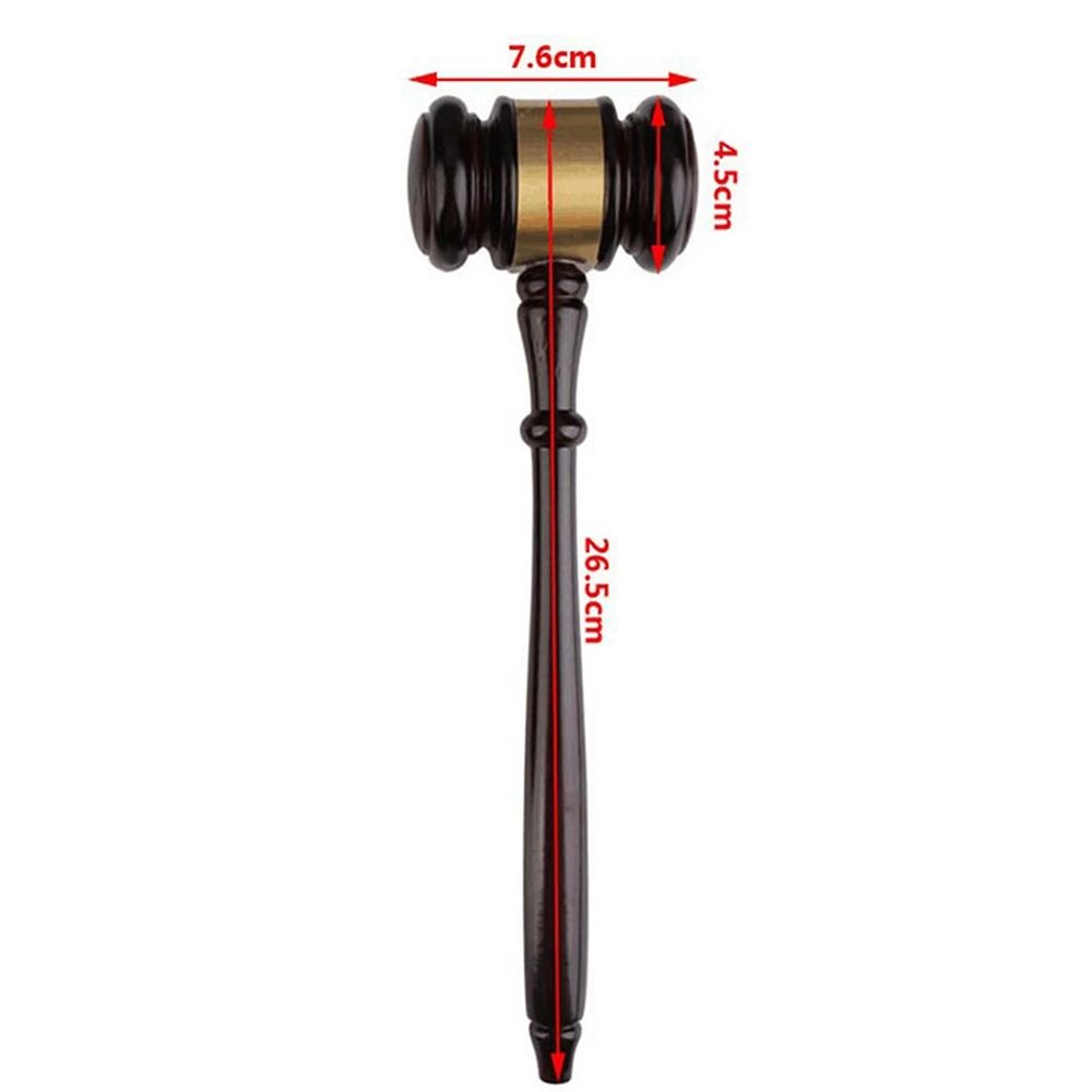 Knock Wood Gavel Hammer Sound Hand Tools Attorney Decorative Hammer High Quality Auction Hammer