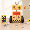Manipulative Toy Montessori Robot Foldable Educational Sensory
