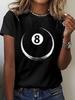 8 Ball Graphic T-shirt