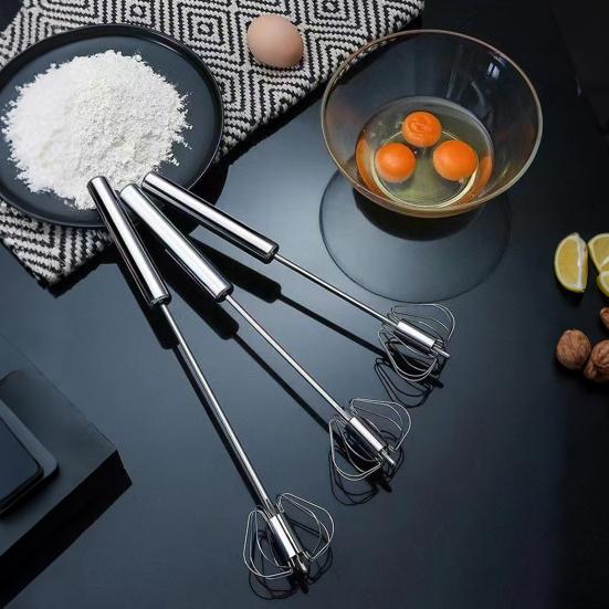 Нержавеющая сталь полуавтоматический венчик для взбивания яиц ручной миксер для взбивания молока миксер венчик для быстрого перемешивания взбивания