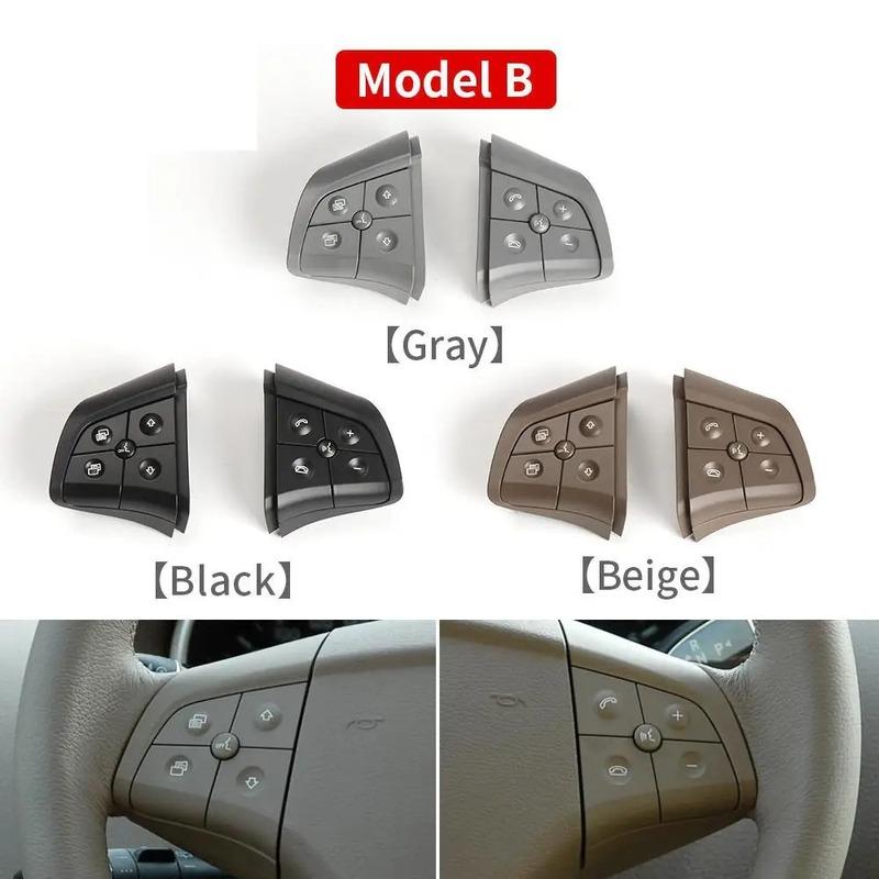 Car Multi-function Steering Wheel Switch Button Kit Control Key For Mercedes Benz W164 W245 W251 ML GL 400 450 2006-2009