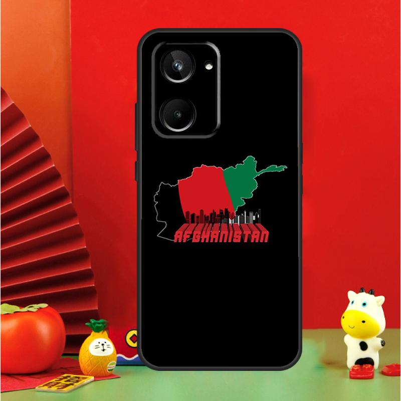 Афганский Флаг Афганистана Баннер Для Realme 15 Pro GT7 GT6 10 11 12 13 14 Pro Plus C65 C67 C63 C61 C55 C51 C53 C35 C75 Чехол