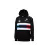 Puma BMW Motorsport Logo Print Color Block Hoodie Men Tops Black 595181-01