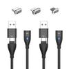 Кабель типа c тип-c [1 м + 1,8 м][черный] тип c 1 шт. 6 ролей 20 В 5 А 100 Вт PD3.0 быстрая зарядка высокоскоростная передача данных USB-A/USB-C на USB-C/Type-C