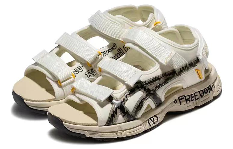 Asics X Trouble Smile Сандалии Kahana Sd2 'Белый Черный Бежевый' 1203A357-100