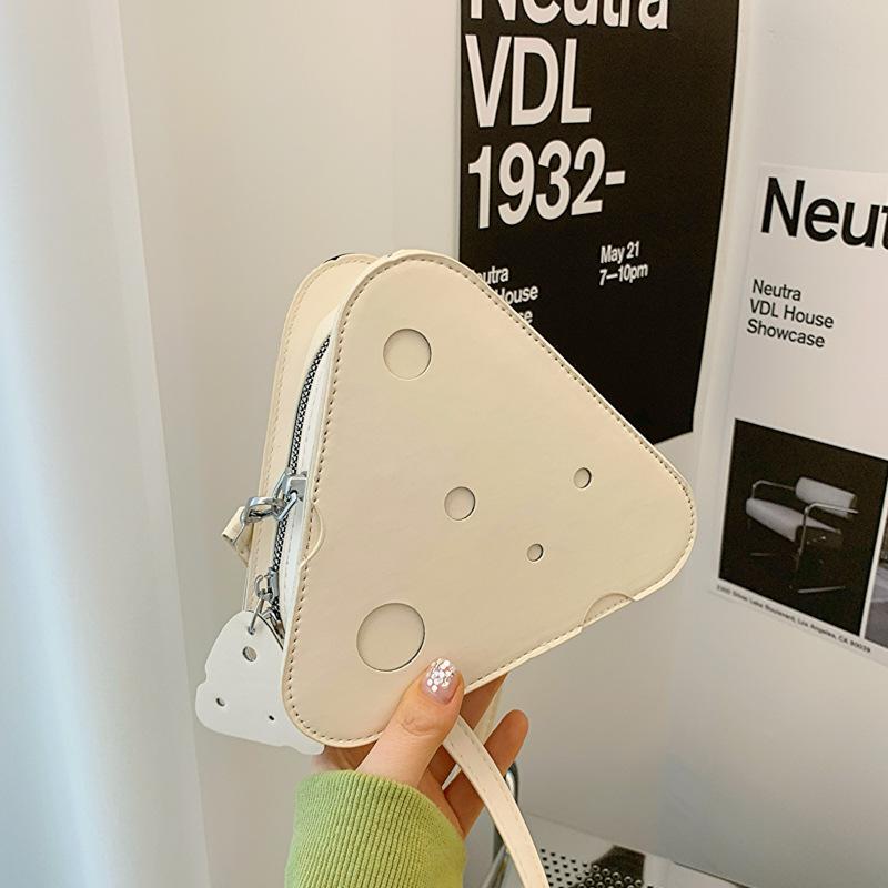 Простая и модная женская сумка в иностранном стиле с 4 сырами, треугольная сумка-мессенджер для женщин