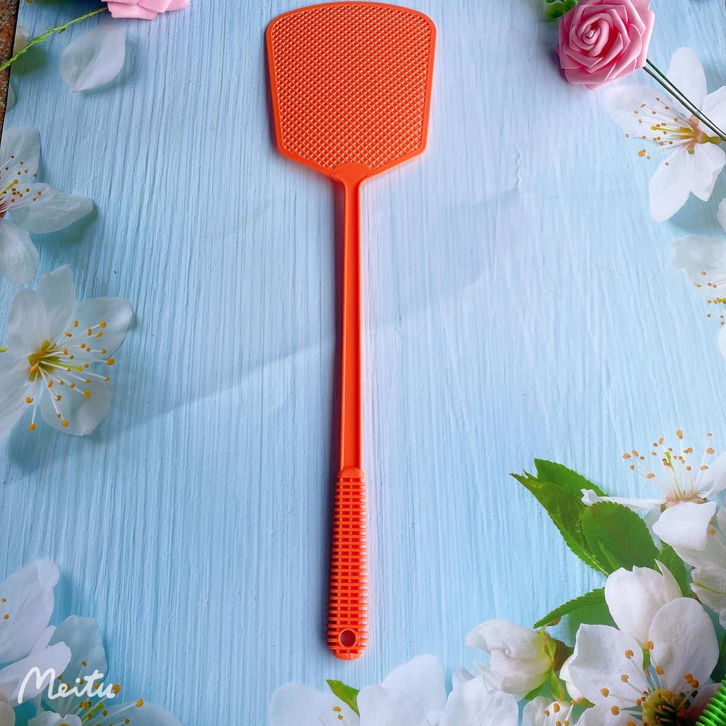 Plus Size Long Handle Mesh Fly Swatter - Summer Edition