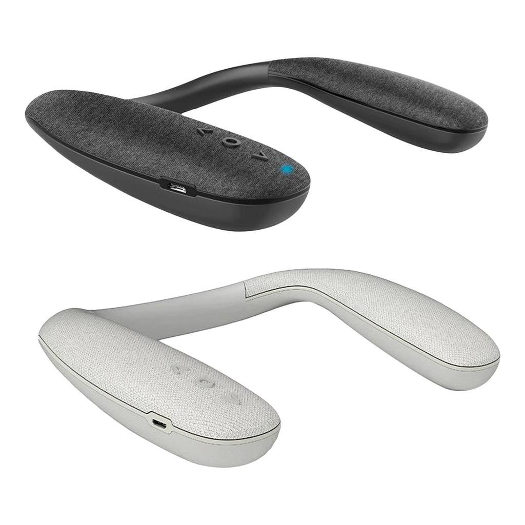 Handsfree Call Neckband Wearable Bluetooth Speakers Earphone for Music