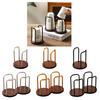 Disposable Water Cup Stand Organizer for Efficient Countertop Management Coffee Mug Holder for Homemakers and Students
