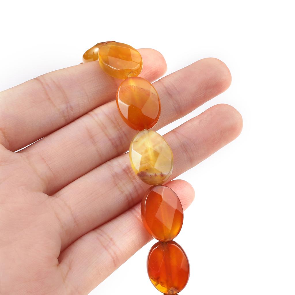 Бусины из натурального камня опал/агат/малахит овальные граненые бусины для изготовления ювелирных изделий DIY ожерелье браслет серьги аксессуар