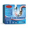 6 шт./коробка Средство для растворения засоров волос в сливе Очиститель слива Дезодорирующий порошок Против засоров Порошок для прочистки труб Растительные экстракты