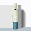 Fully Automatic Umbrella Sunscreen Minimalism Anti-UV Sun Umbrella Three-fold Windproof Sun/Rain Portable Compact Umbrella