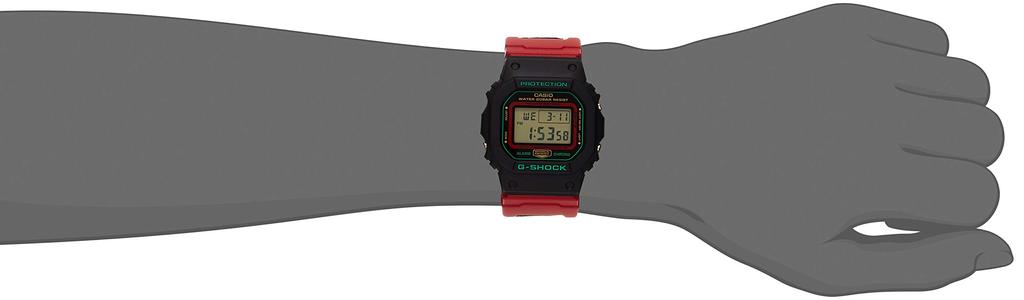 Часы Throwback 1990s Black [Casio] G-Shock [] DW-5600THC-1JF Мужские