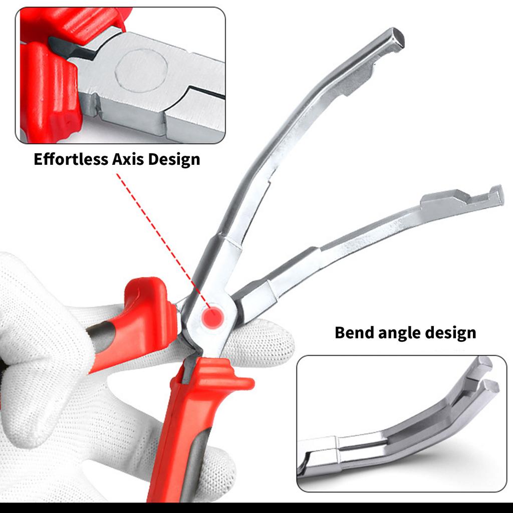 Автомобильные плоскогубцы для разъема свечи накаливания из углеродистой стали Инструмент для снятия разъема свечи накаливания Прямые/Угловые для труднодоступных мест