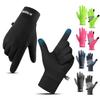 Мужские и женские зимние вязаные перчатки для бега и велоспорта с сенсорным экраном, нескользящие, теплые, тонкие для осенних и зимних видов спорта.
