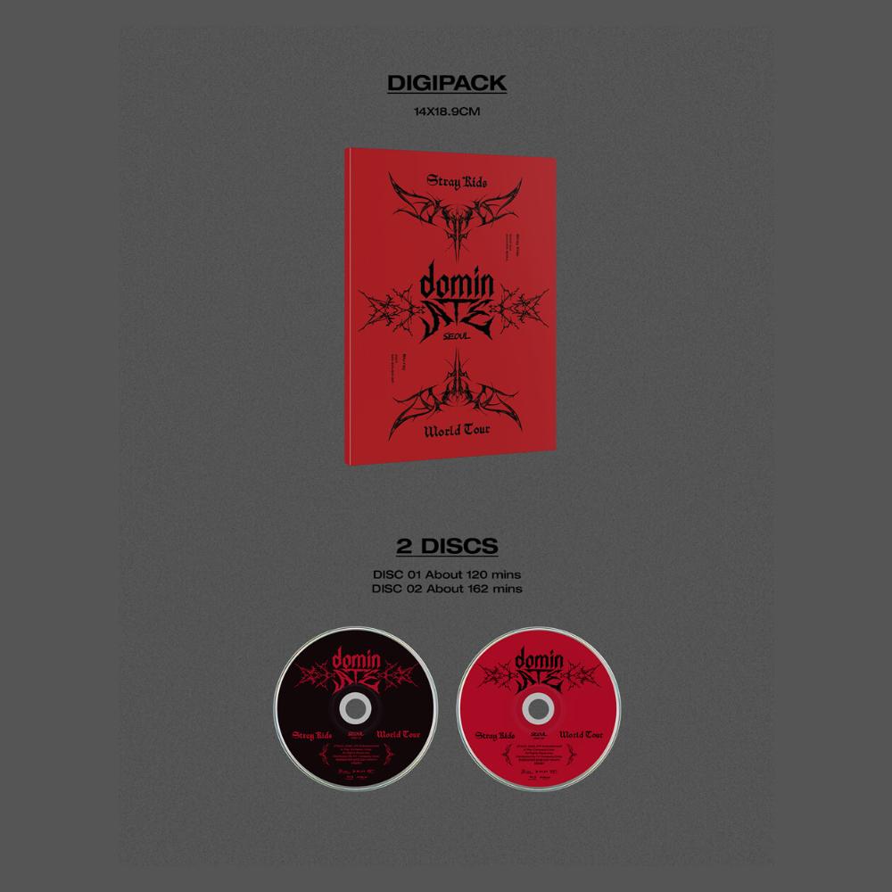 Pre-order Stray Kids World Tour dominATE SEOUL Blu-ray & POB