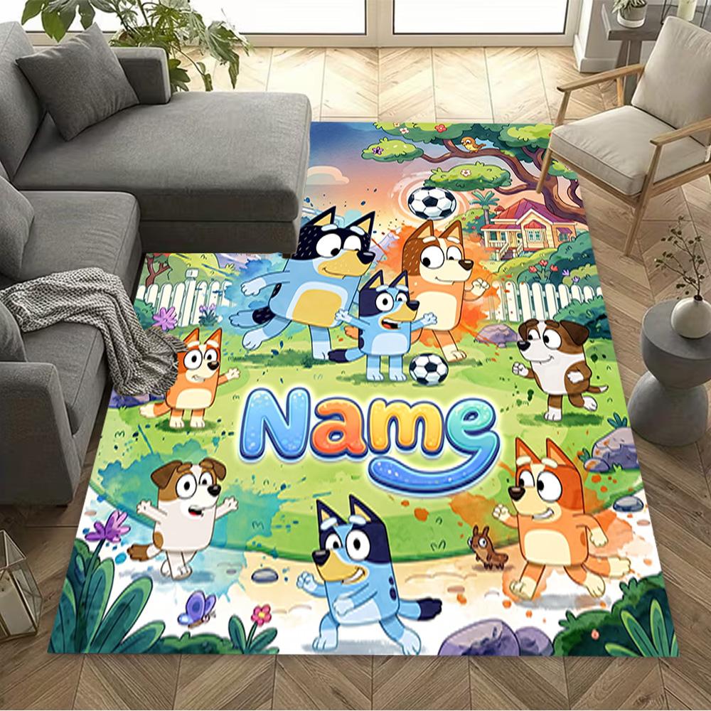 Christmas Adventure Pencilmates Personalized Name Floor Rug Office Rug Suitable for Bedrooms Outdoor Decorate room Dining Room Antislip Carpet
