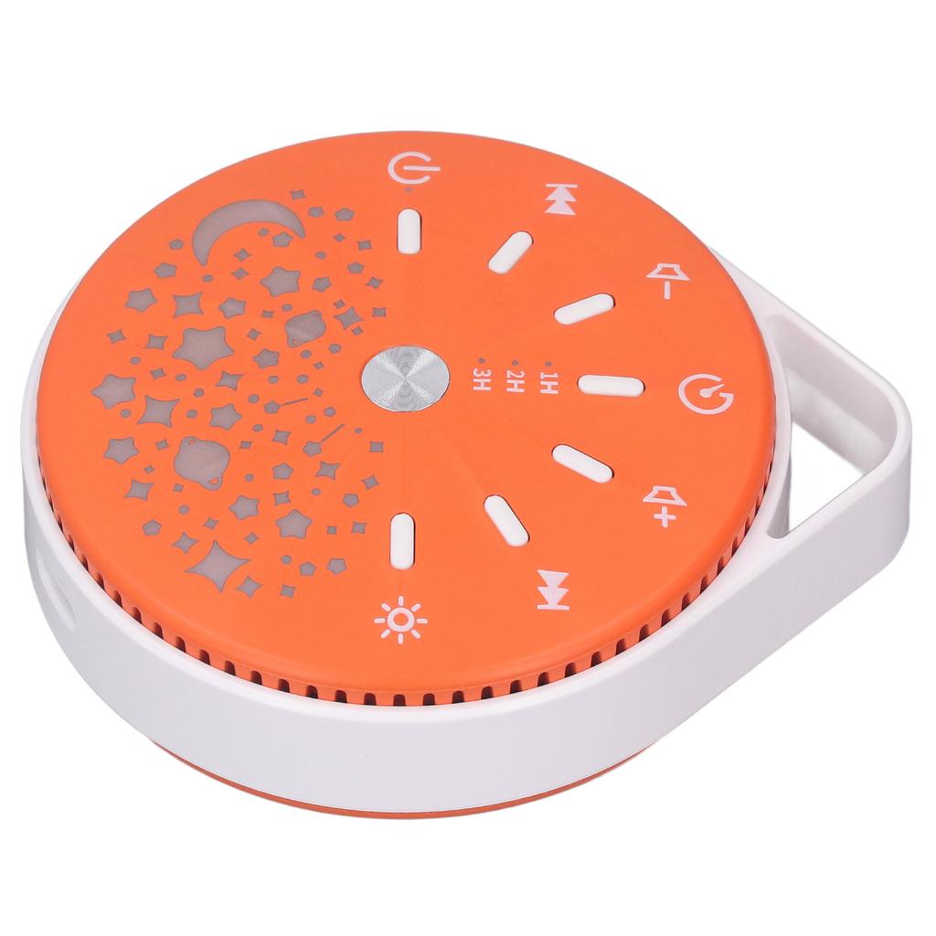 Светодиодная детская звуковая машина с градиентом 7 цветных огней, успокаивающий двухцветный индикатор, звуковое устройство для сна