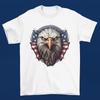 American Eagle T Shirt American Flag Patriot Veterans Day Independence Day V3
