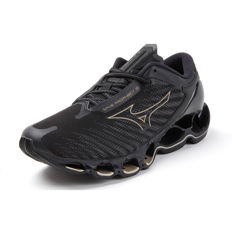 Mizuno Кроссовки Wave Prophecy 12 'Black Gold' J1GC238333