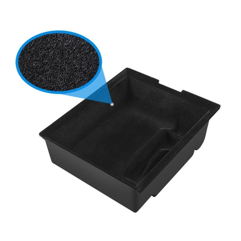 Under Seat- Storage Box Front/Rear Center Control Air Outlet Organizer Tray Car Interior Accessories