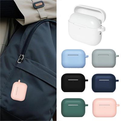 Для чехла AirPods Pro3 Защитный мягкий силиконовый чехол Противоударный чехол для женщин мужчин Для AirPods Pro 3-го поколения(2025)