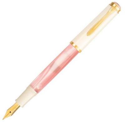 Pelikan Ручка-перо Pelikan Special Edition World Festival Classic Cherry Blossom, поршневая, с тонким пером, M200CB, 24KGP, Система, (F)
