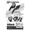 Motorcycle Rollbags Strapping Hooks Rackless Bags Tie Down Brackets for Suzuki DR650SE DR650S DR650 S SE 1996-2023 2024 2025