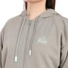 Adidas Word Sweatshirt JSY18 Silver Pebble Size M Women's Full-Zip Hoodie, (IM8737),