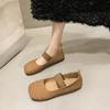Fashion Summer Shoes Ladies Ballerinas Woman 2024 Shallow Mouth Female Footwear New Retro Ballet Comfortable Dress Flat Retro Woman Shoe
