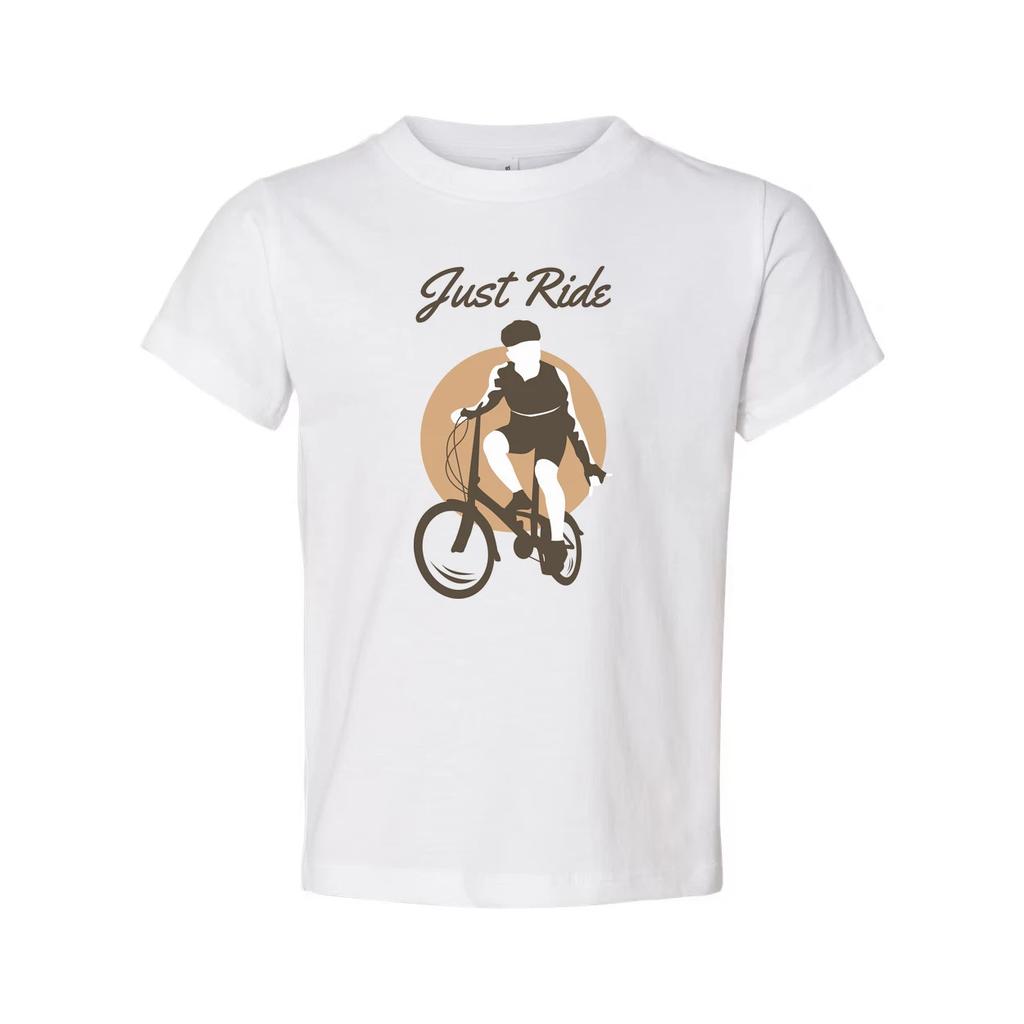 Just Ride Bicycle Graphic T Shirt For Men Women Unisex Casual Bike Enthusiast Te