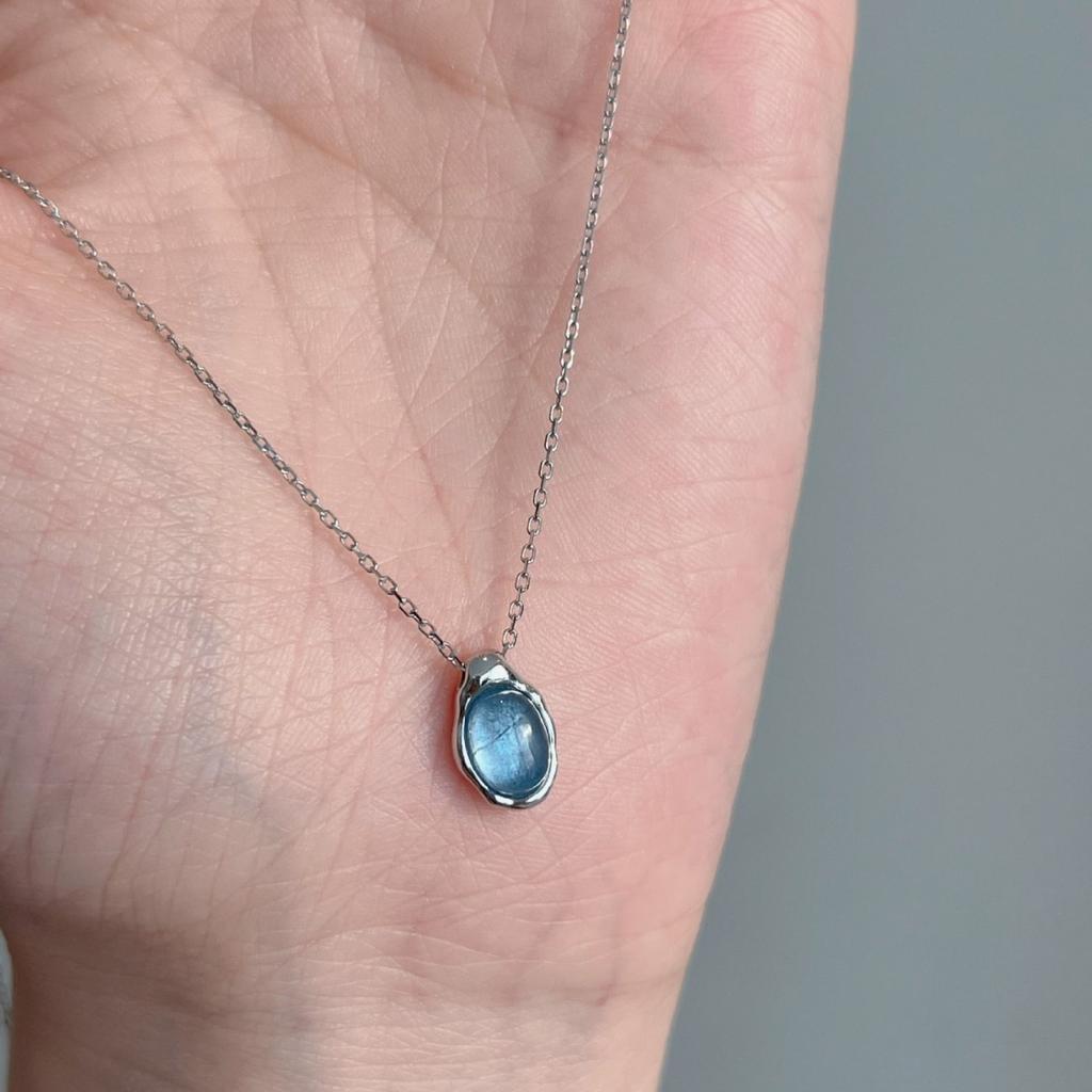 Модное ожерелье с кулоном из серебра 925 пробы с жемчугом и тонкой цепочкой для женщин и девушек